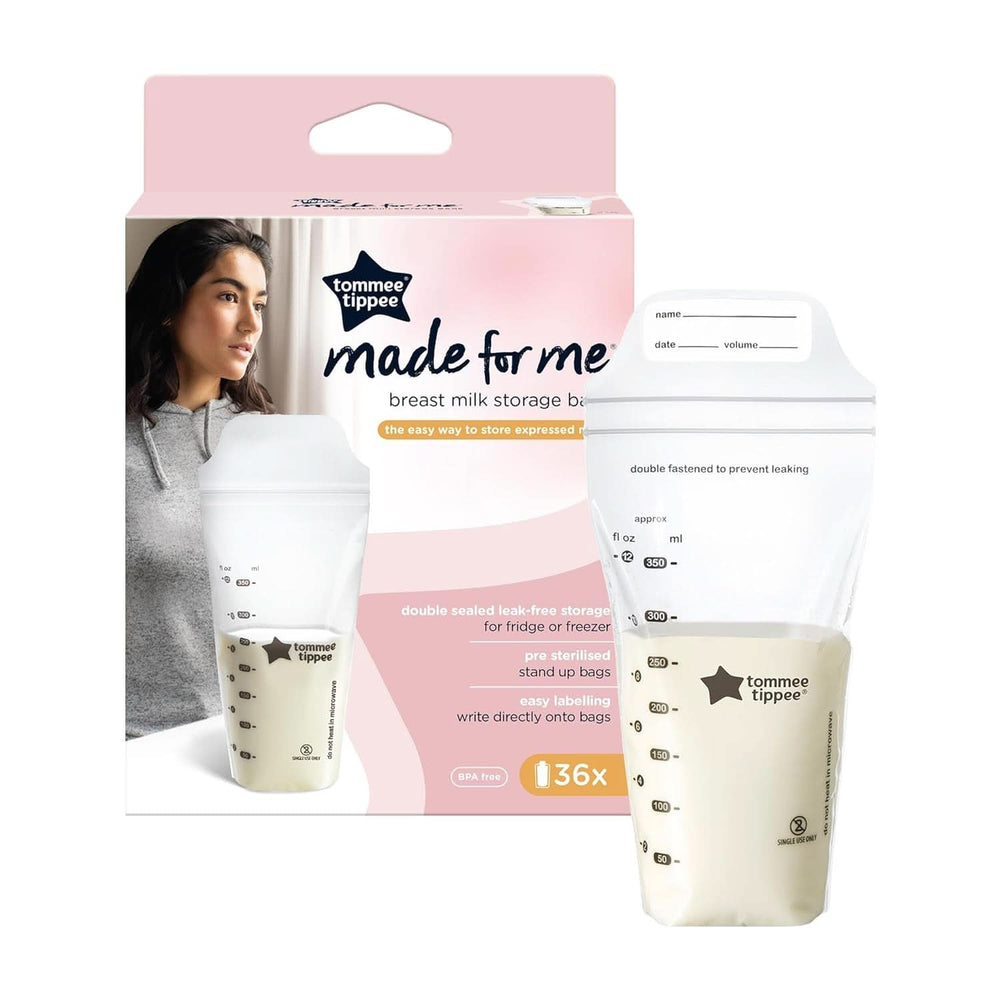 Tommee Tippee Closer to Nature Muttermilch-Aufbewahrungsbeutel, vorsterilisiert, 350 ml Zubehör Essen und Stillen Bebe Naty Shop