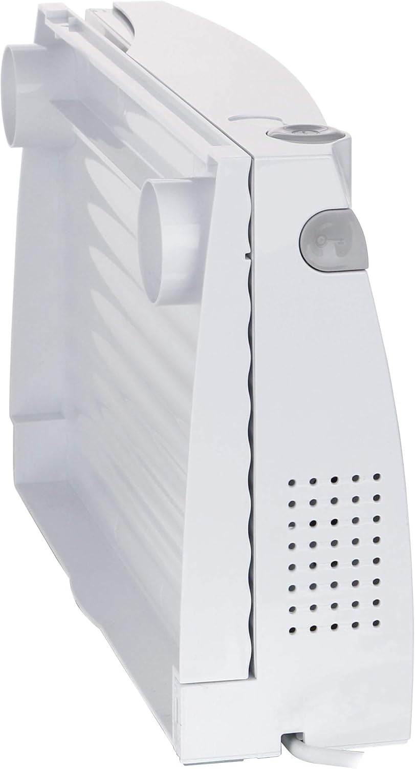 Emerio Allesschneider „Made in EU“ MS-125000, Edelstahlklinge hergestellt in Deutschland, verstellbar 0-17 mm, 100 W Aktenvernichter und Allesschneider Naty Shop