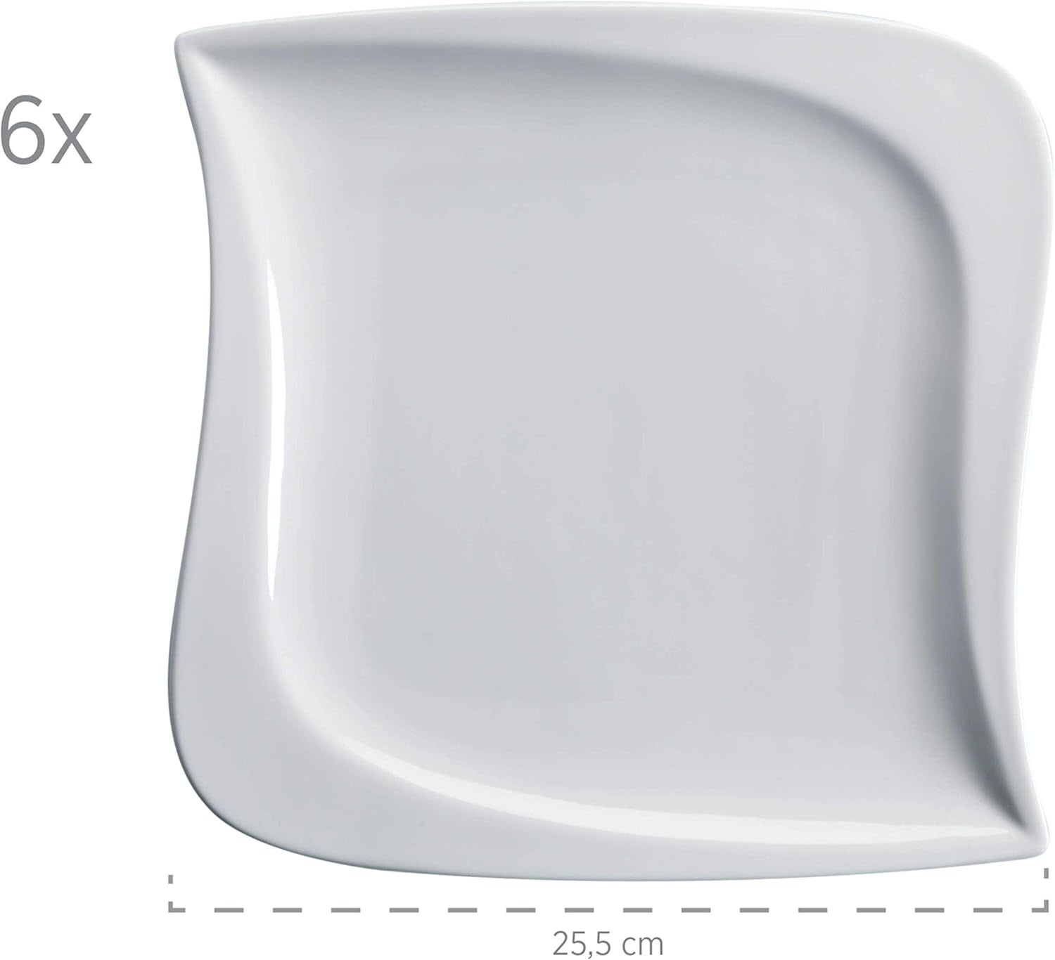 Mäser-Serie La Musica, Kombiservice, Porzellan-Geschirrsets Naty Shop