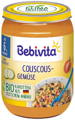Menüs Ab 6 Monaten Gemüse-Couscous Mutter und Kind Naty Shop 190 Gramm Neues Rezept