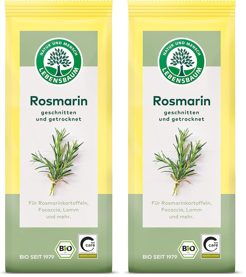 Lebensbaum Liebstöckel geschnitten, Bio-Gewürz mit würzigem Geschmack, Maggi-Kraut für Suppen, Marinaden, Fleisch- und Fisch-Gerichte, vegan, 15g