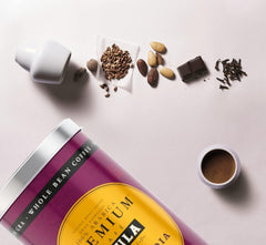 Cafea boabe Saula, 2 cutii a câte 500 gr. Premium Dark India 100% Arabica