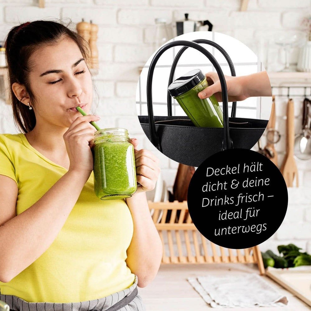 Gourmetmaxx Mr Magic Blender, Smoothie Maker mit XXL Naty Shop Zubehörpaket