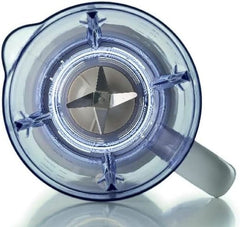 Ariete Breakfast 586 Blender, Elektrischer Mixer Mit 4 Edelstahlklingen, 2 Geschwindigkeiten + Pulse-Funktion, Anti-Slip-Füße, Aufsatzdeckel, 1.5 L Fassungsvermögen, 500W, Weiß Mother and Child Naty Shop