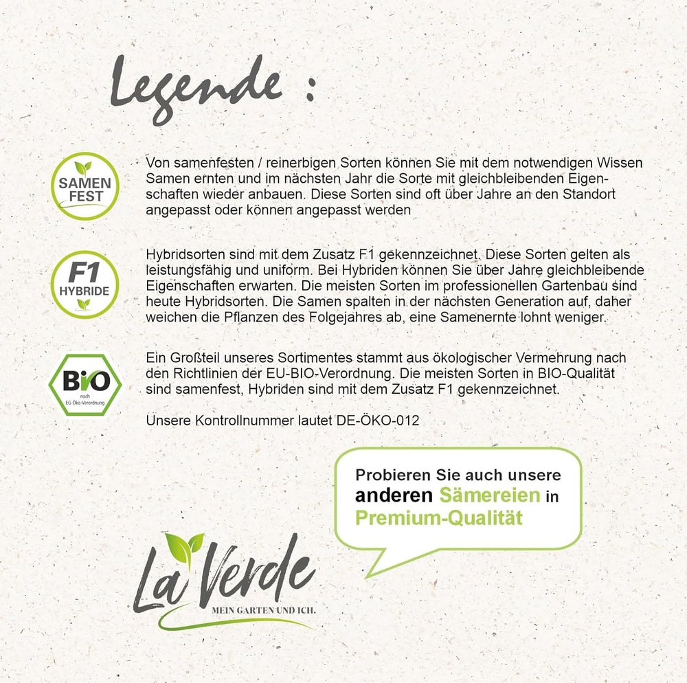 La Verde MEIN GARTEN UND ICH. Petit Gris De Rennes Zuckermelone Samen Für Ca. 10–12 Pflanzen, Fruchtgemüse, Süß-Aromatisch, Samenfestes Saatgut Ohne Gentechnik