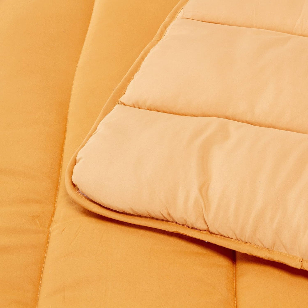 Pikolin Home – Wendedecke 300 G – zweifarbige nordische Füllung – für Bett 150 – bequem, warm, atmungsaktiv, blau, 240 x 220 cm Steppdecken und Steppdecken Naty Shop