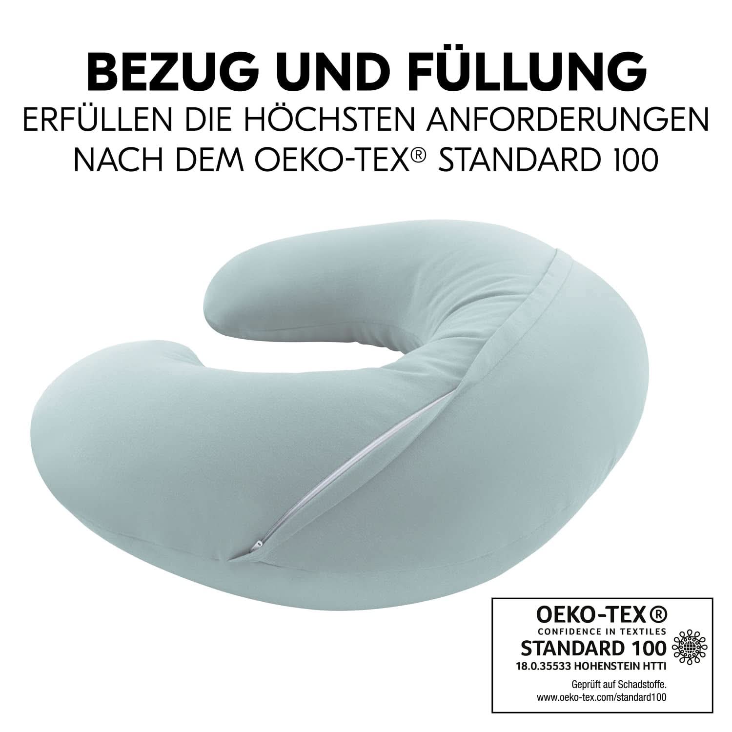 Pernă de alăptare Hauck pentru bebeluși cu umplutură Accesorii Hrana si Alaptare Bebe Naty Shop