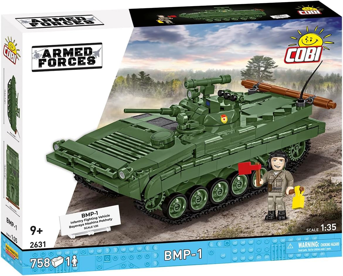BMP-1 (Boyevaya Mashina Pekhoty 2 in 1 DDR/RUS), grün