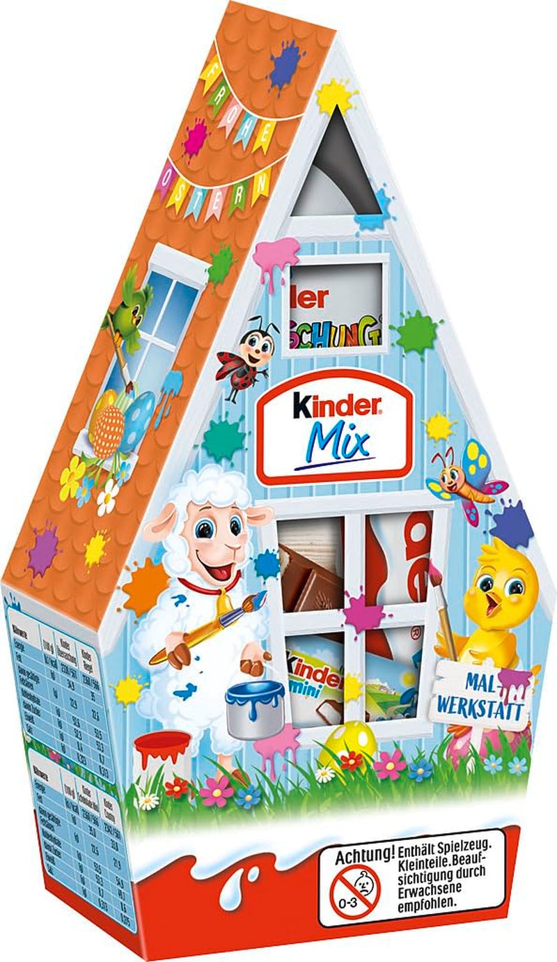 Kinder Mini Eggs Milk | 85g – Ouă delicioase de ciocolată pentru Paște – Dulciuri de Paște – Umplutură fină de lapte acoperită cu ciocolată cu lapte – Perfecte pentru coșul de Paște – De împărțit
