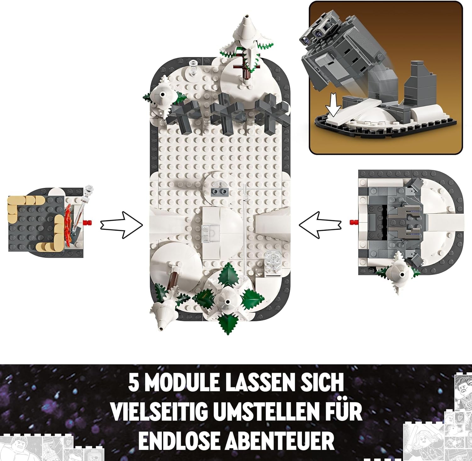 LEGO Marvel Avengers Assemble: Age of Ultron, Bau- und Spielset mit 8 Minifiguren von Superhelden wie Thor, Hulk und Iron Man, Bauspielzeug für Jungen und Mädchen, Abenteuerset 76291 Bausets Besuchen Sie den LEGO-Store