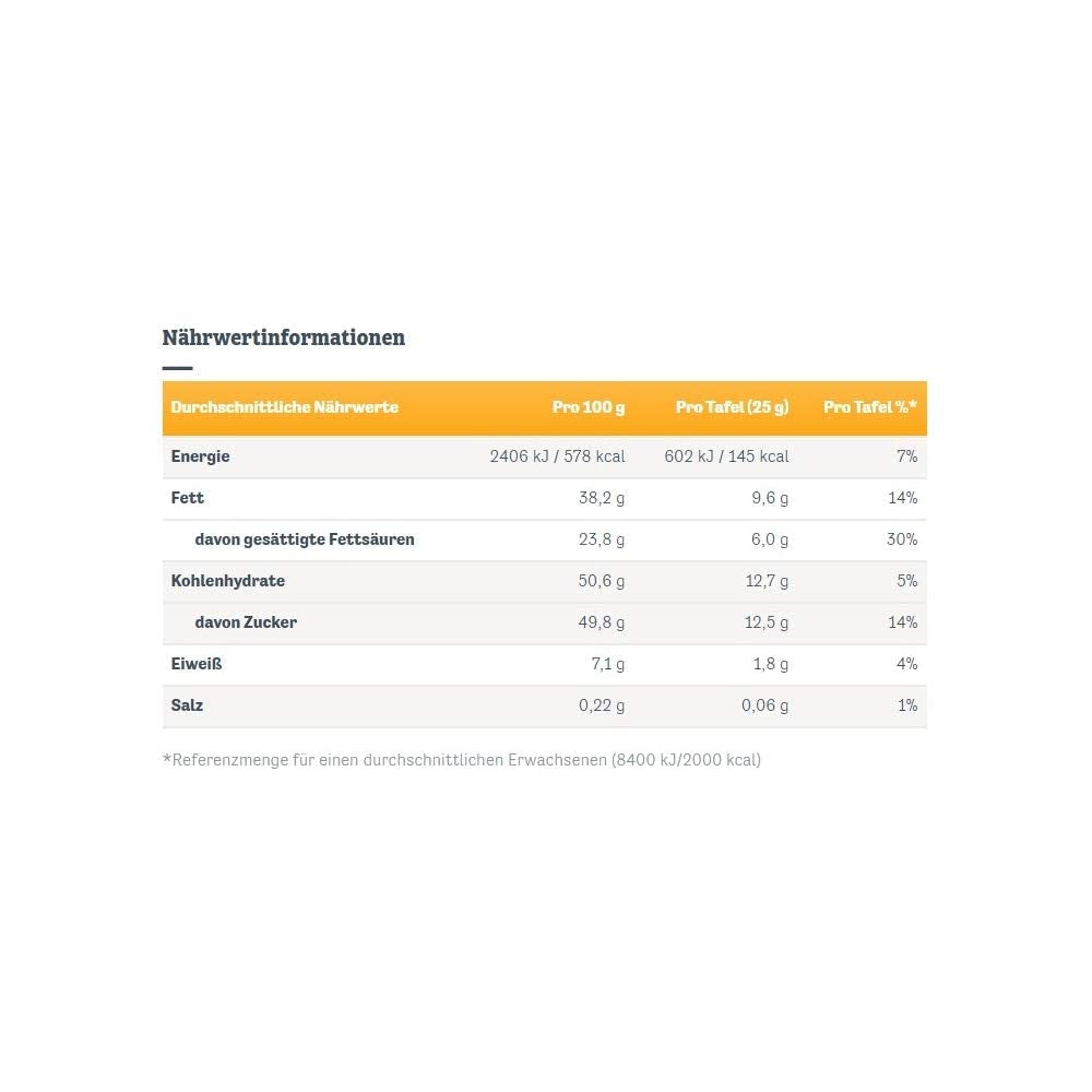 Merci Feincreme-Schokoriegel, 100 Gramm Naty Shop Chocolates