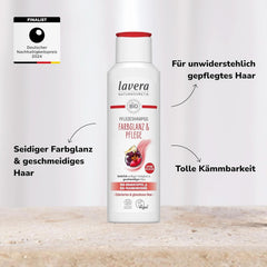 Lavera Pflegeshampoo Farbglanz & Pflege, vegan, 250 ml Dusche und Bad Naty Shop