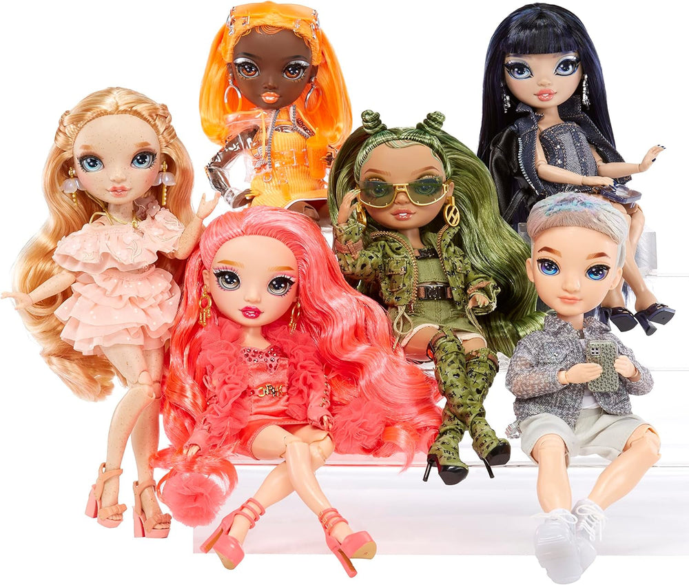 Rainbow High Modepuppe – Aidan Russel - Lila Junge Puppe – Modisches Outfit & 10+ Bunte Spiel-Accessoires - Für Sammler und Kinder von 4-12 Jahren