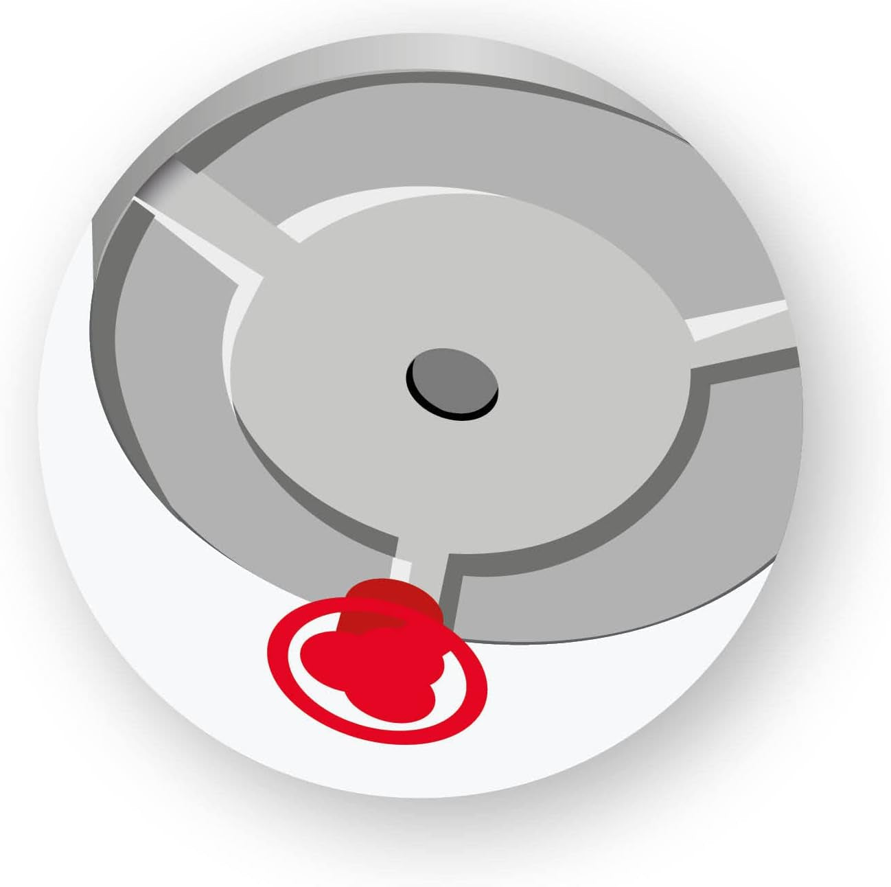 Scheurich Lineo, ghiveci din plastic, granit negru, diametru 30 cm, înălțime 24,1 cm, volum 11 l.