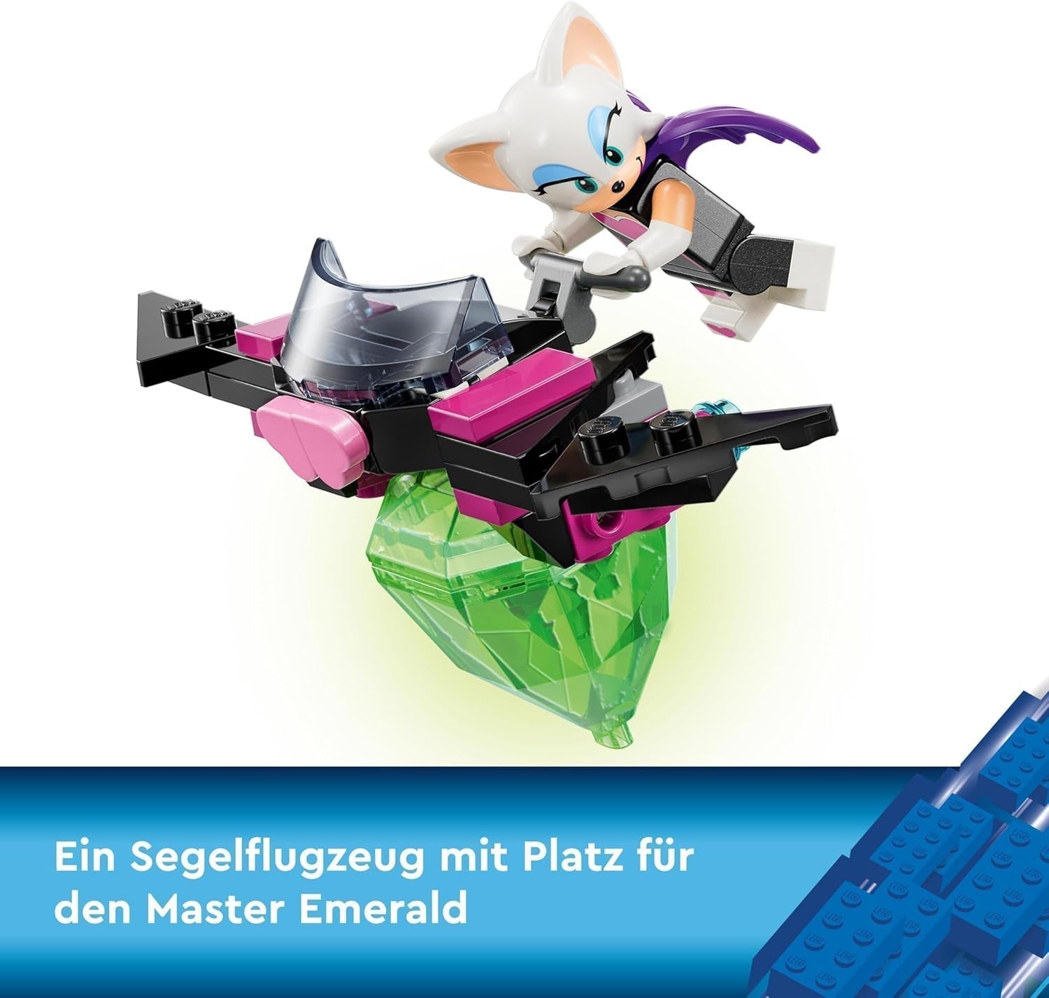 LEGO Sonic the Hedgehog Knuckles 'Guardian Mech', jucărie figurină de acțiune pentru băieți și fete cu vârsta de 8 ani și peste, cu Master Emerald și alte figurine din jocul video, idee de cadou pentru copii 76996 Seturi de constructie Besuche den LEGO-Store