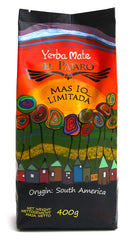 El Pajaro Mas IQ Limitada 400 g | Ceai mate paraguayan puternic | Cu frunze, crenguțe și praf | Cu ginkgo biloba, guarana, camu camu, bacopa monnieri, cactus