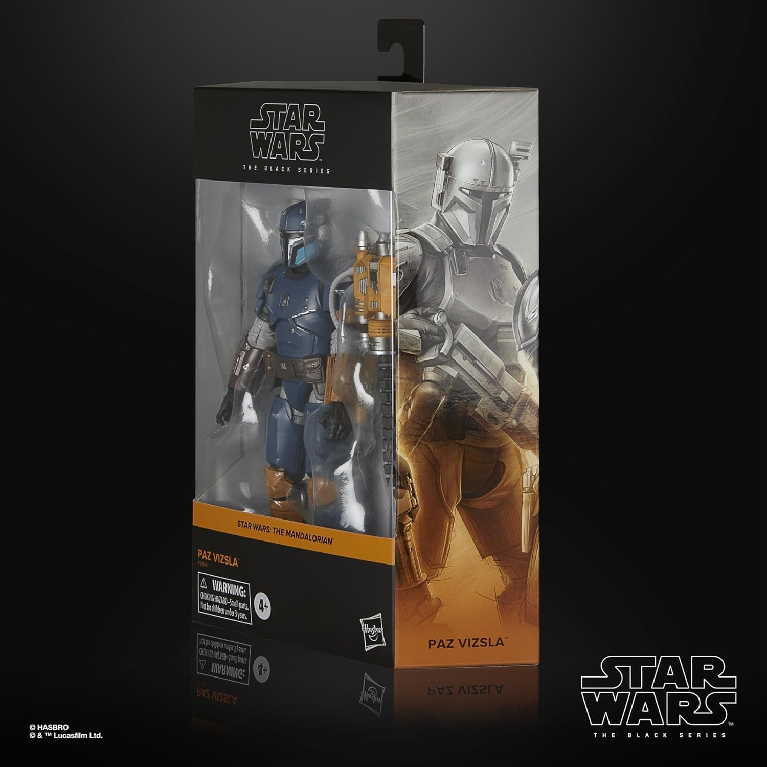 Star Wars seria neagră Paz Vizsla, figură de acțiune Deluxe (15 cm) Star Wars: Mandalorian Action figures Naty Shop