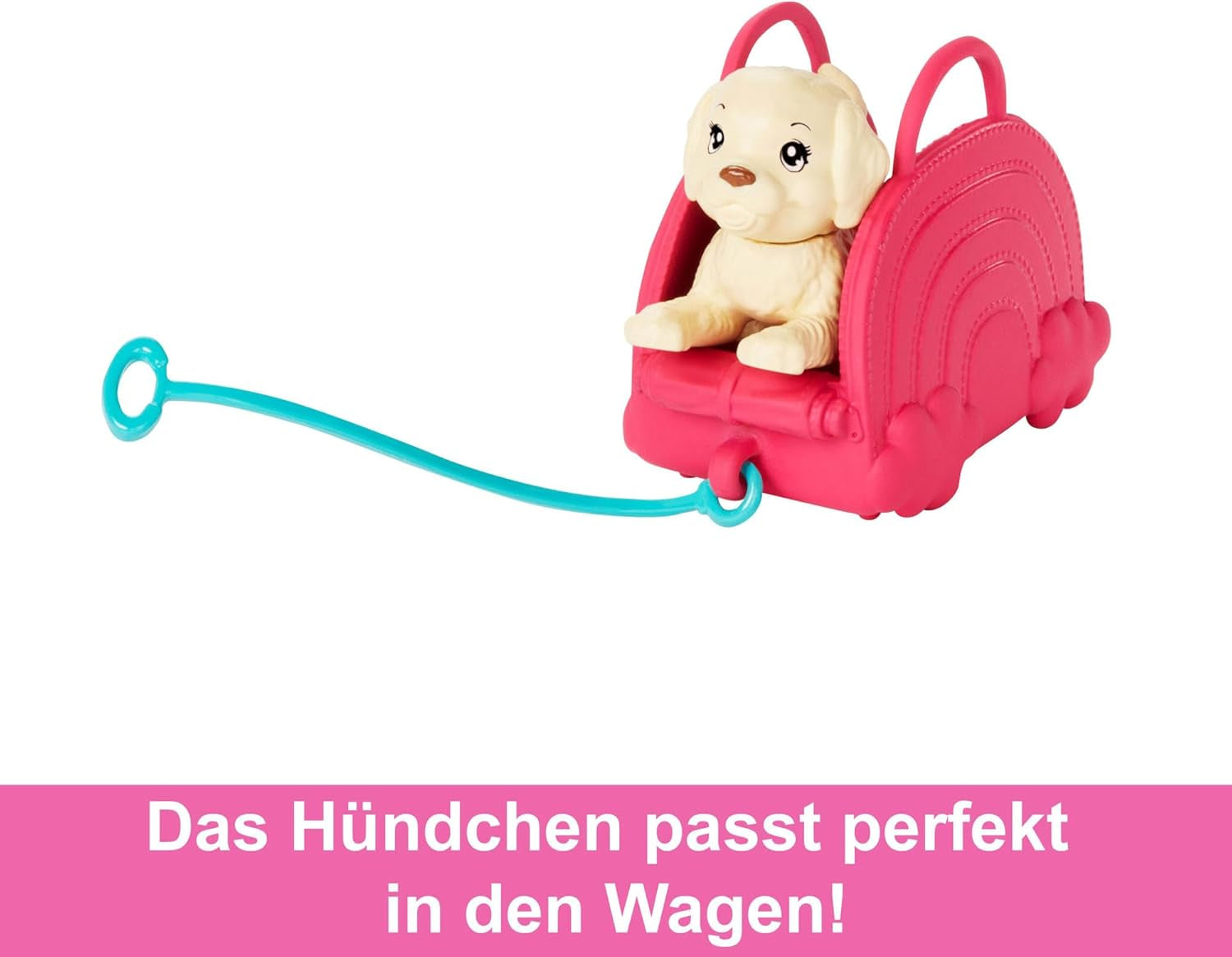 Barbie Toy Chelsea Puppe & Zubehör Hundereiseset 6-teilig inklusive Hundeständer HJY17 Naty Shop Puppen