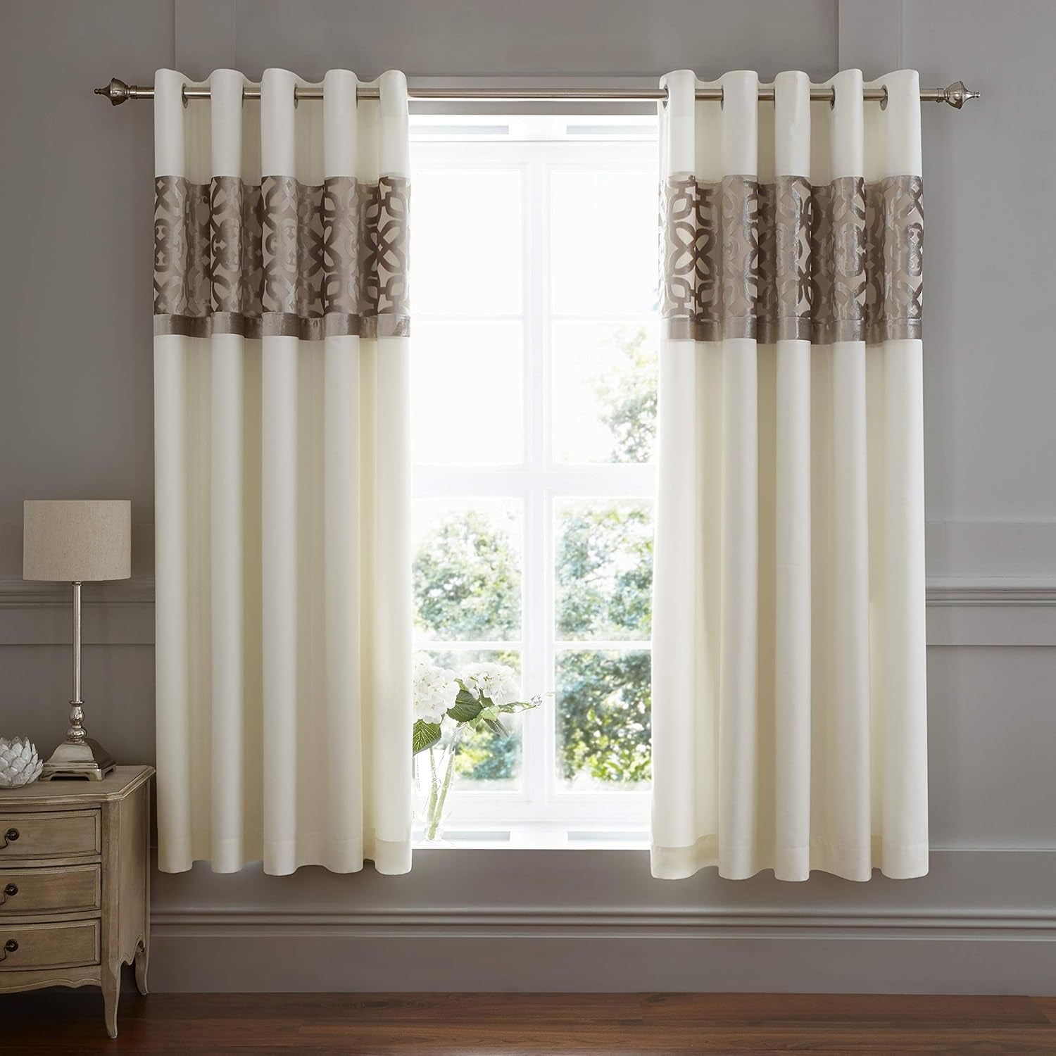 Catherine Lansfield Lattice Cut Velvet, Natural, cuvertură de pat - 220X230Cm Paturi si Cuverturi Catherine Lansfield H183 X L168 Cm (pachet de 2)
