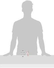 JC Toys- Set de 3 accesorios para muñecas (biberón, chupete y sonajero), rosa y Blanco, se adapta a todas las muñecas de Hasta 50 cm, +2 años