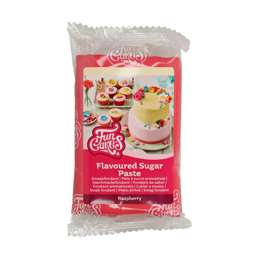 Fondant Funcakes cu aromă de bezea: Ușor de utilizat, fin, flexibil, moale și maleabil, perfect pentru decorarea torturilor, kosher și fără gluten. 1 kg