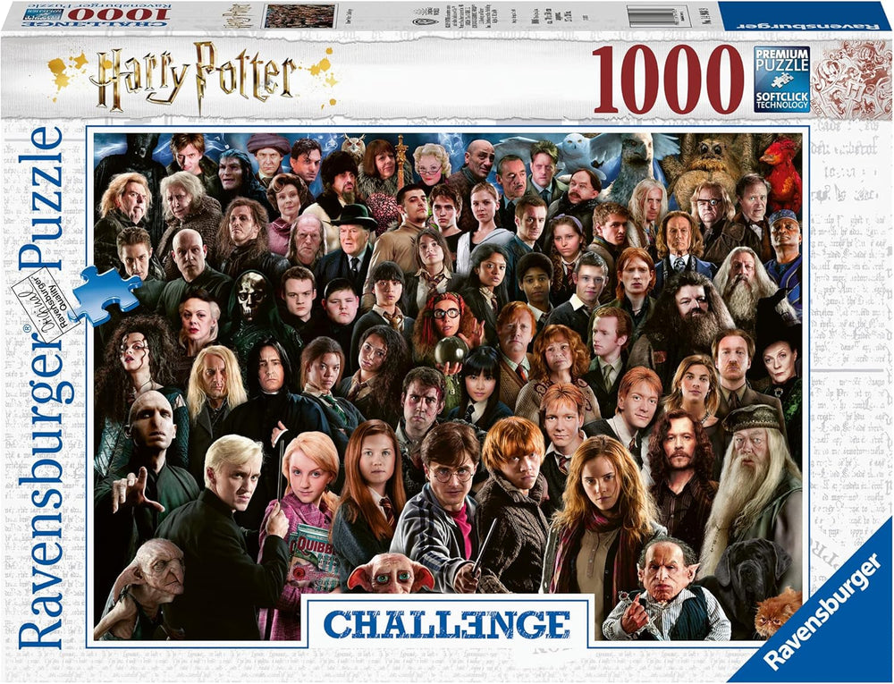 Ravensburger Harry Potter 1000-teiliges Puzzle 12000457 – Über 70 Charaktere aus der Zauberwelt von Hogwarts in einem Puzzle für Erwachsene und Kinder ab 14 Jahren. Puzzle Naty Shop Ältere Version