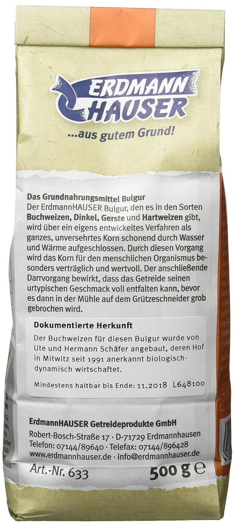 Bio-Buchweizen-Bulgur 6er Pack (6 x 500g)