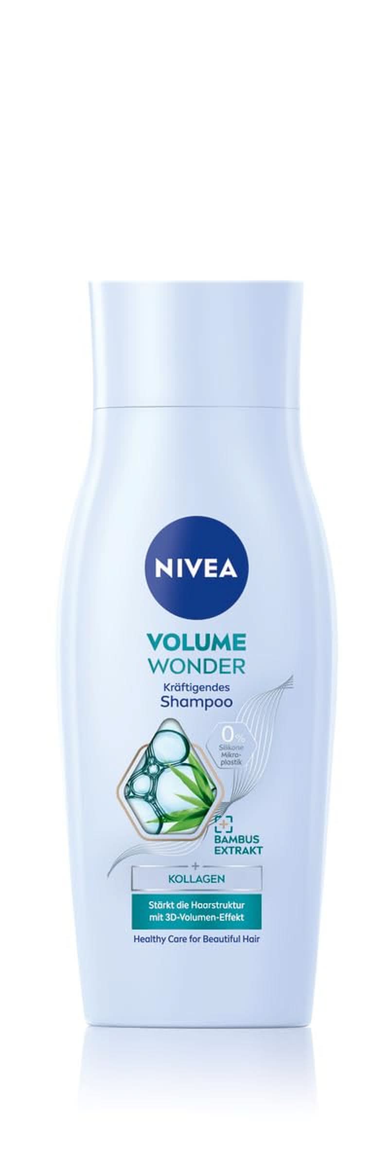 NIVEA Volume Wonder Kräftigendes Shampoo, Volumenshampoo, 50 ml Dusche und Bad Naty Shop 50 ml