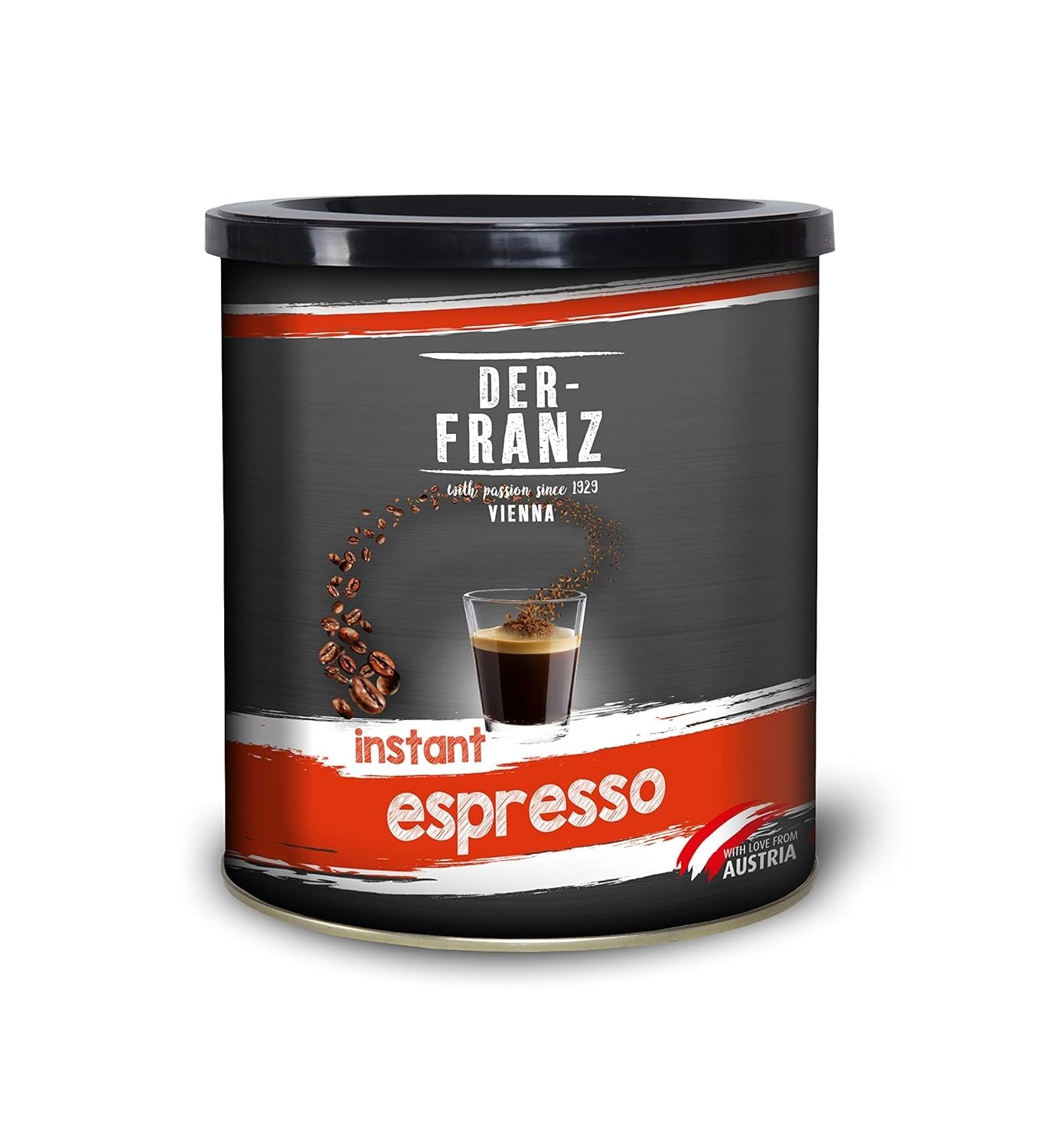 Der-Franz Ciocolată neagră de băut, 2 X 500 G Bomboane de Ciocolata Naty Shop 200 G Instant Espresso