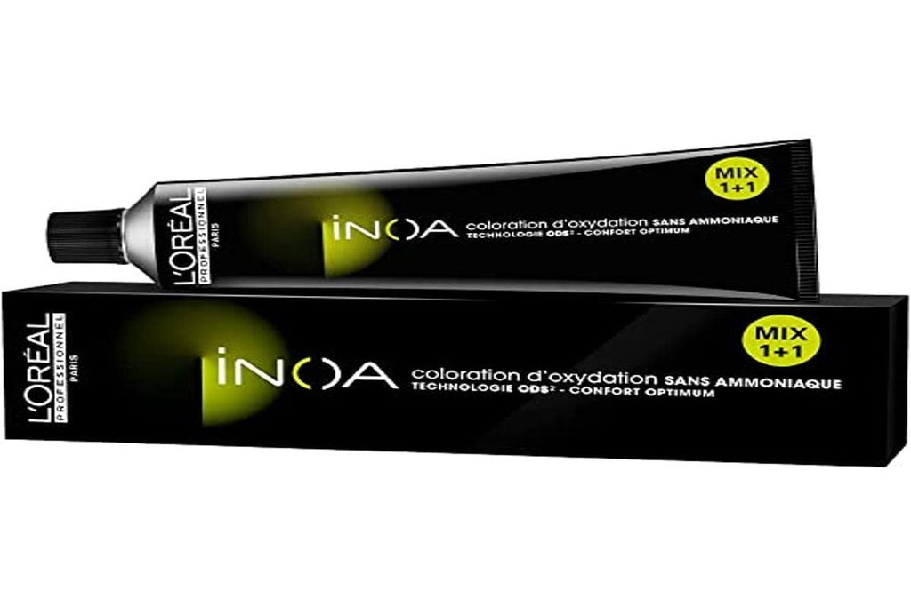 L'Oréal Professionnel INOA Colorație oxidativă fără amoniac 4 maro mediu, 1 pachet, (1x 60 ml)