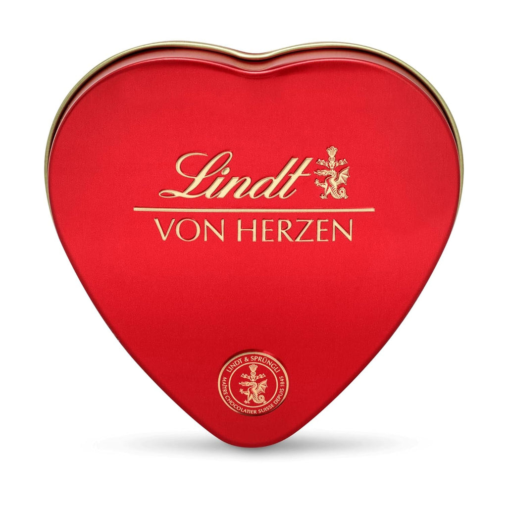 Lindt Lindor heart pack, pachet de 4 (4 X 112 G) Bomboane de Ciocolata Naty Shop 30 G Ciocolata cu lapte