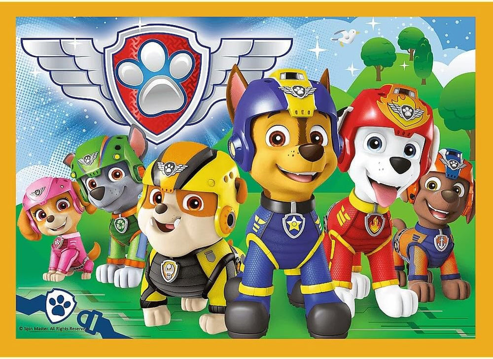 PAW Patrol 4-in-1-Puzzle (Kinderpuzzle) Puzzle Naty Shop