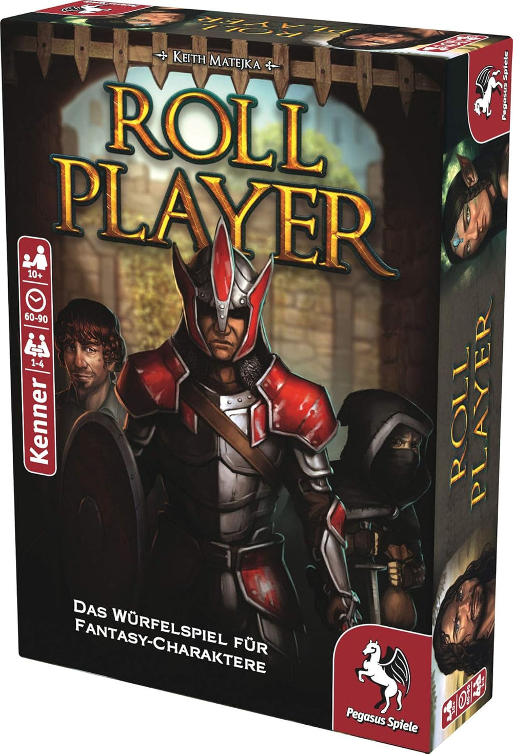 Pegasus Spiele 51305G - Roll Player (ediție germană), Colorat