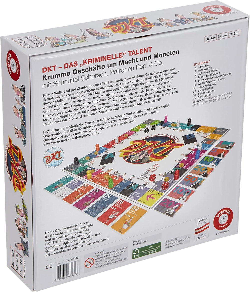 Piatnik PIA06137 6137 DKT Das mörderische Talent