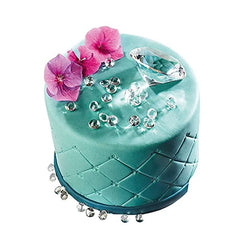 Decocino essbare Diamanten, 2 x 16 Stück Sprinkles Naty Shop