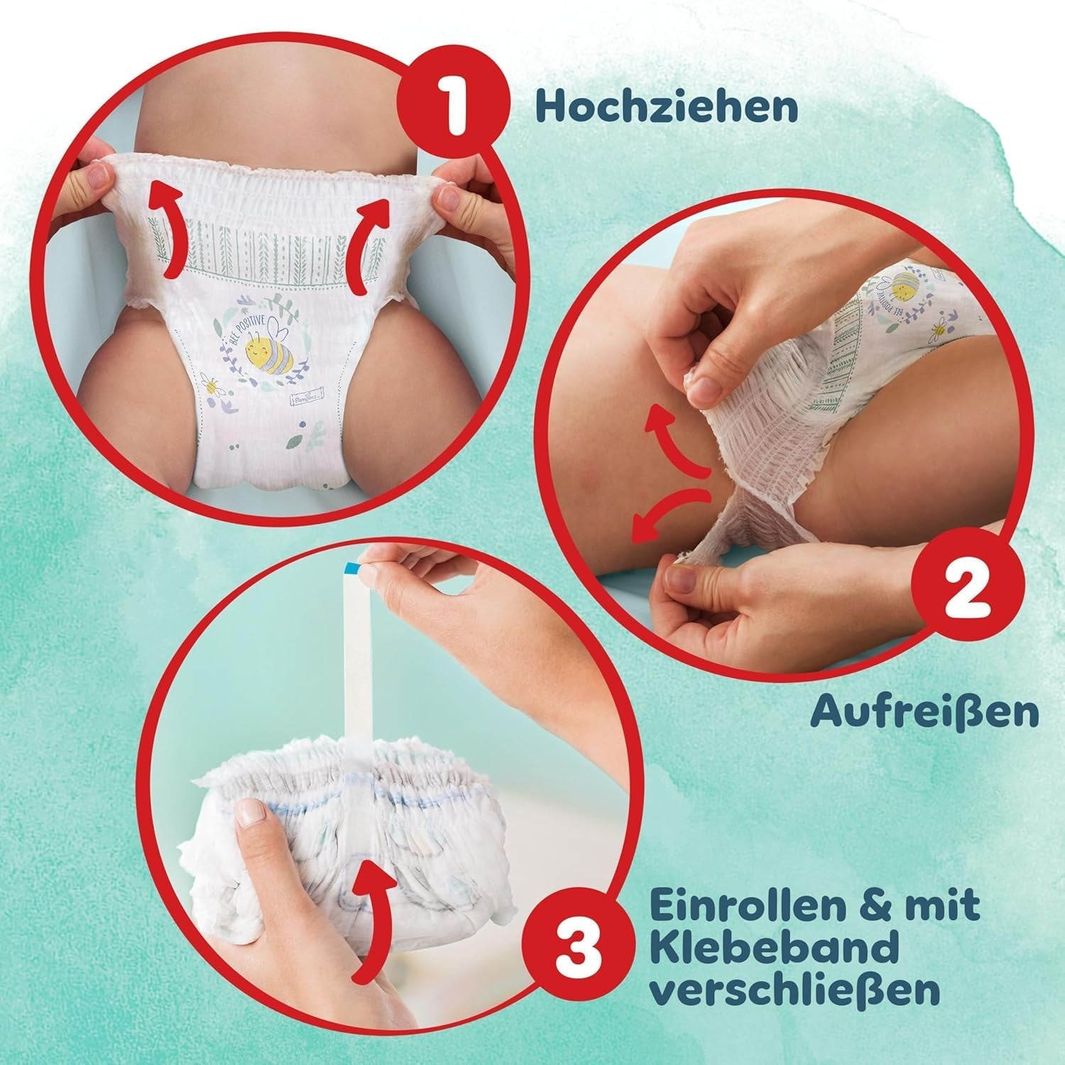 Scutece Pampers Harmony Pants mărimea 5, 144 buc, 12 kg-17 kg, protecție delicată a pielii și confort la 360°
