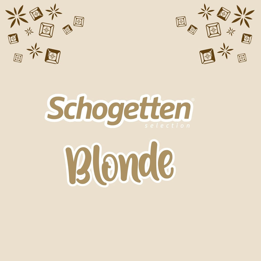 Schogetten Blonde Pure I ciocolată albă cu caramel I 100 g I porționat individual (pachet de 2)
