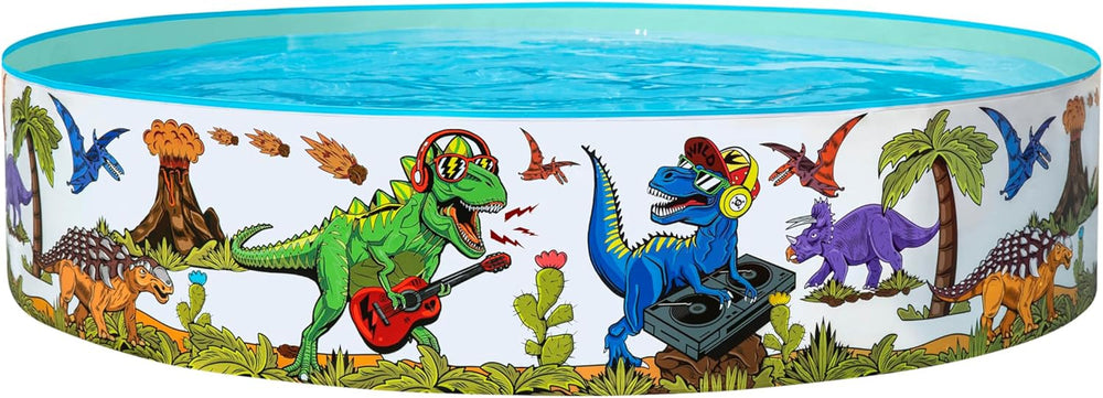 Piscină pentru copii Bestway Fill 'n Fun cu dinozauri, Ø 183 x 38 cm