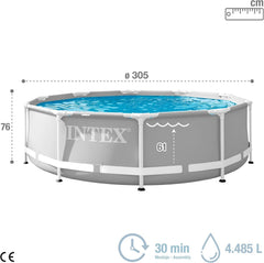 Piscină cu cadru Prism de 3 m x 76 cm