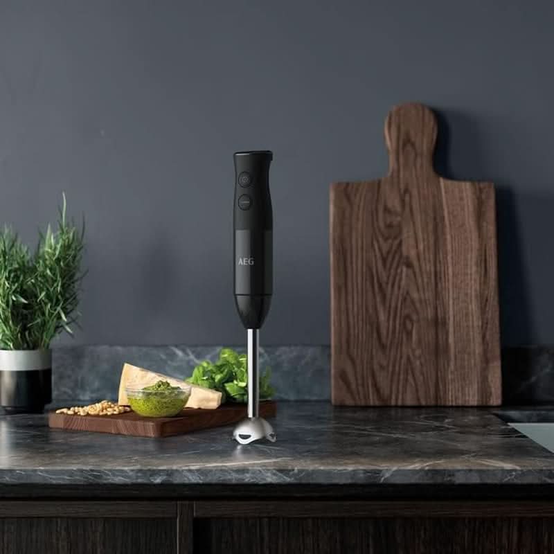 AEG Handmixer HB4-1-4GG / 2 Edelstahlklingen inkl. Naty Shop für Mutter und Kind