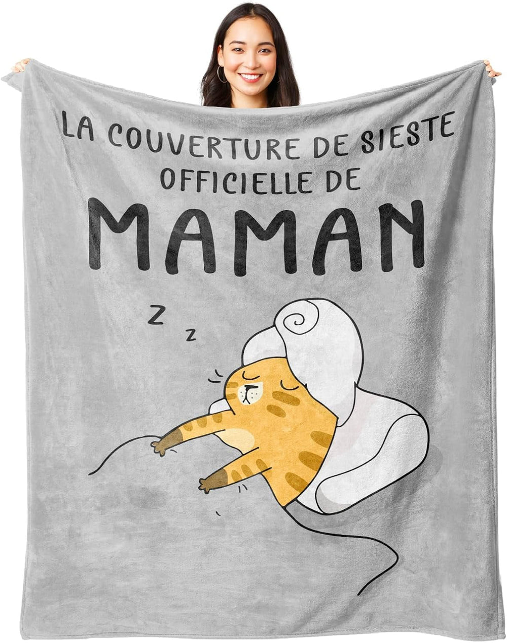 Juratar-Flanelldecke für Papa – Geschenk zum Geburtstag, Vatertag und Weihnachten – 152 x 130 cm. Betten und Decken. Besuche den Juratar-Store Maman