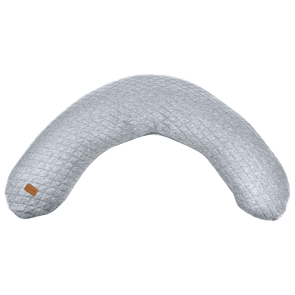Red Castle - Multifunktionales Schwangerschafts- und Stillkissen - Ideal zum Schlafen und Stillen - Baumwolle - 170 cm Babynahrung und Stillzubehör Naty Shop Grau