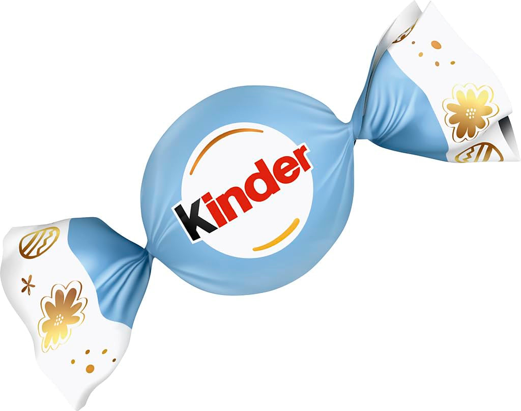 Kinder Balls Milk & Crispy Bits Sensations 90g – Bile de ciocolată cu lapte cu umplutură de lapte și chipsuri de cacao – Ciocolată de Paște, dulciuri pentru Paște – Cadou și suvenir de Paște