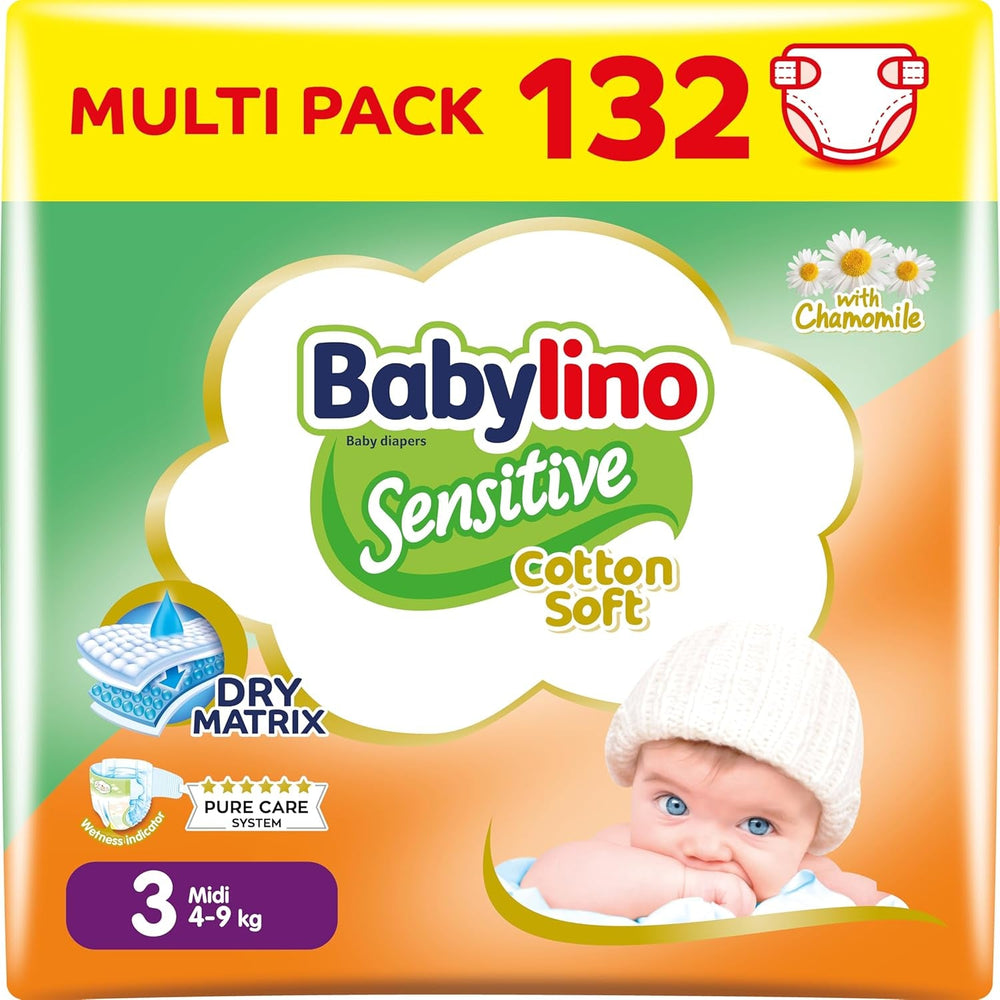 Scutece pentru bebeluși sensibili, mărimea 7, extra large plus (+15 kg), 14 bucăți
