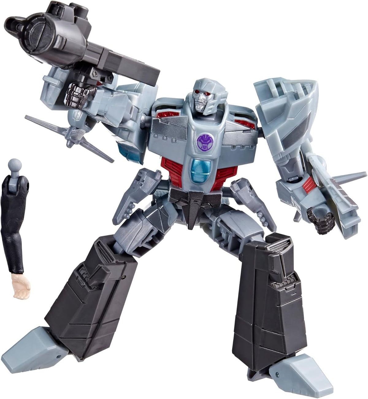 Transformers Earthspark Deluxe Class Megatron Spielzeug 12,5 cm große Actionfigur Roboterspielzeug für Kinder ab 6 Jahren Actionfiguren Naty Shop Classic