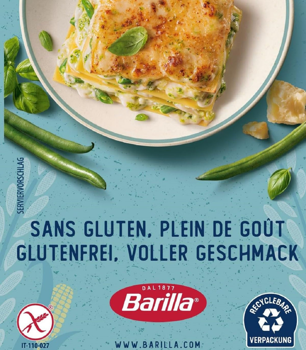 Paste Barilla Fusilli fără gluten, făcute din porumb și orez delicios – perfecte pentru persoanele cu boală celiacă sau intoleranță la gluten 400g