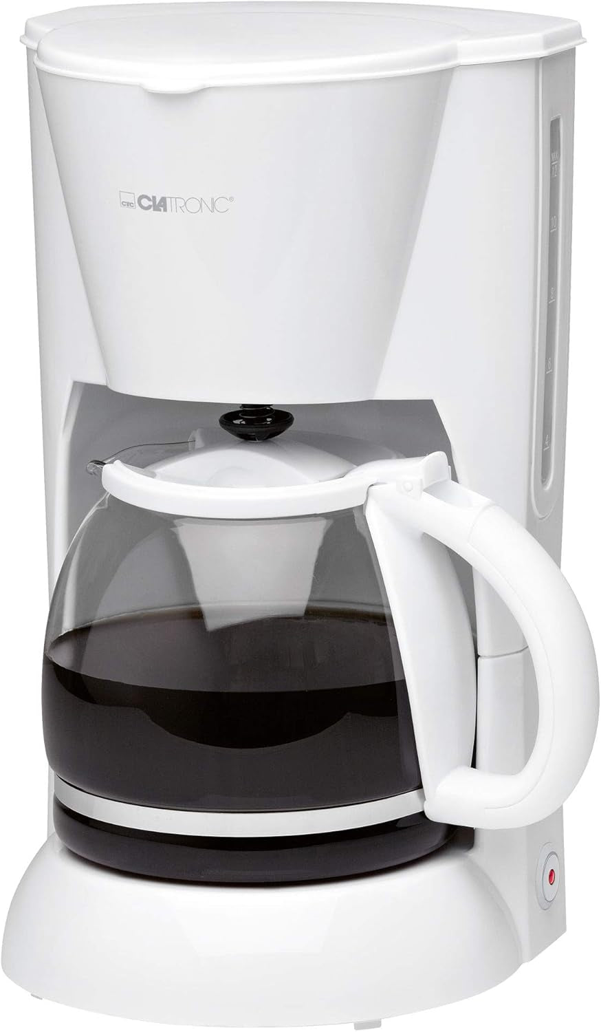 Espressor Clatronic® | Espressor automat pentru 12-14 cești (aprox. 1,5 litri) | Espressor cu filtru și sistem anti-picurare | 900W | Espressor KA 3473 Negru