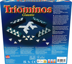 Goliath - Triominos Classic - Beliebtes Brettspiel für Jugendliche und Erwachsene ab 6 Jahren - Familienspaß und Partyspiel für 2-4 Spieler - Mit Taktiken und Strategien für Kinder und Erwachsene