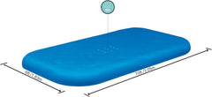 Prelată Bestway PE pentru piscine familiale 340 x 230 cm, albastră, dreptunghiulară