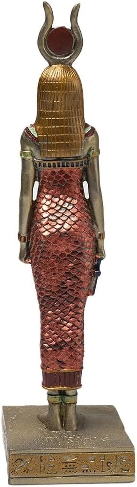 Figură egipteană a lui Nebethetepet sau Hathor, 21, culori de bronz. Statuete si sculpturi Naty Shop